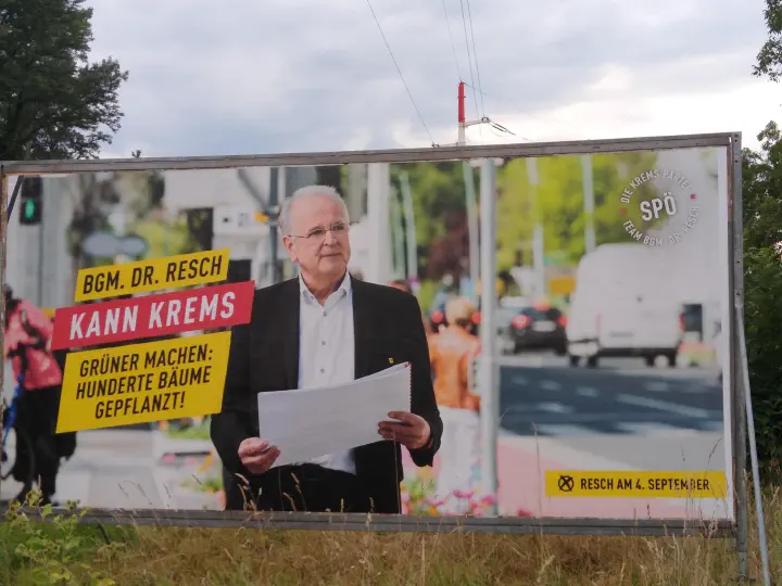 Wo sind diese hunderte Bäume? In der Dinstlstraße oder neben der neu erreichteten Straße in Landersdorf (beim Billa Plus) jedenfalls nicht. Da ist „brav“ alles zubetoniert.